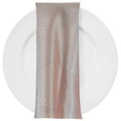 Luxury Satin Table Napkin in Blush