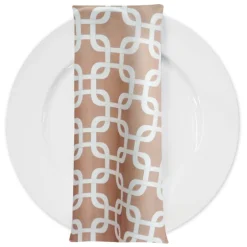 Lynx Print (Lamour) Table Napkin in Taupe