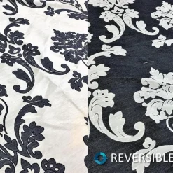 Madison Jacquard (Reversible) Table Runner in Navy