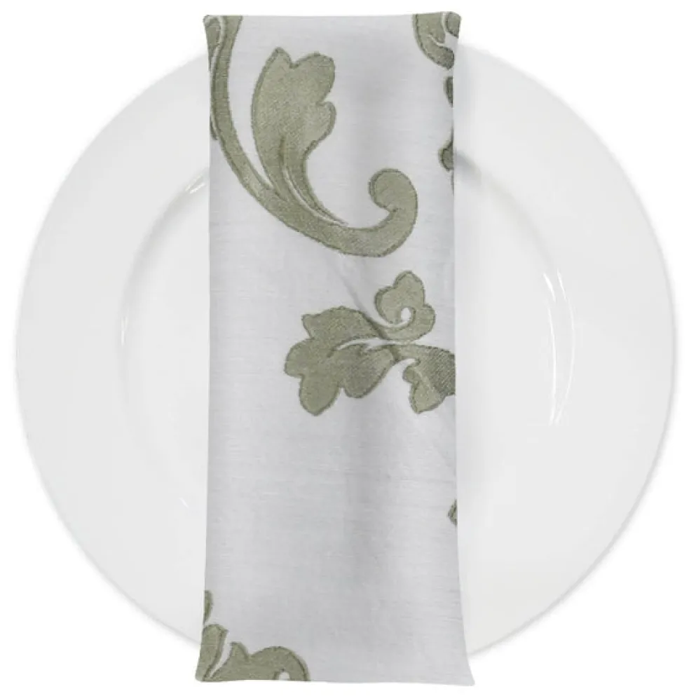 Madison Jacquard (Reversible) Table Napkin in Kiwi