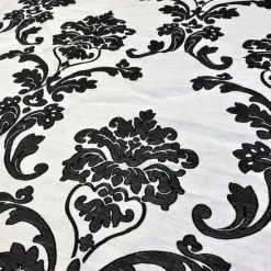 Madison Jacquard (Reversible) Table Linen in Black