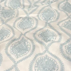 Mayfair (Slub Print) Table Napkin in Lt Blue