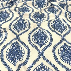 Mayfair (Slub Print) Table Napkin in Royal