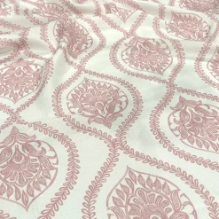 Mayfair (Slub Print) Table Napkin in Dusty Rose