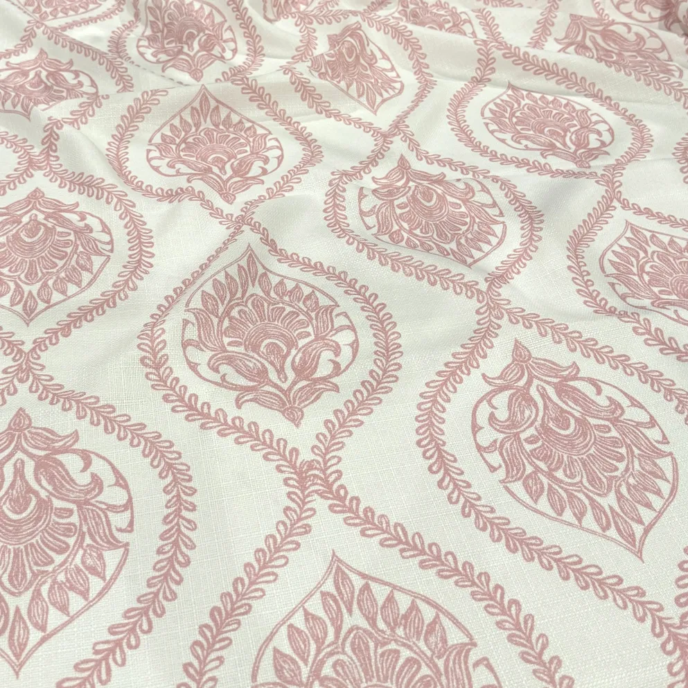 Mayfair (Slub Print) Table Napkin in Dusty Rose