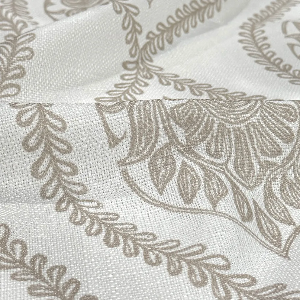 Mayfair (Slub Print) Table Napkin in Taupe