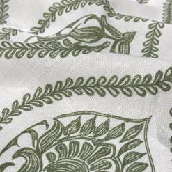 Mayfair (Slub Print) Table Runner in Sage