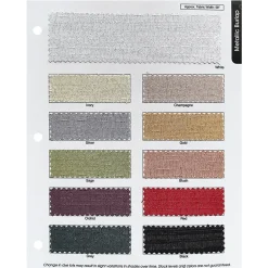 Metallic Burlap Table Linen in White/Silver