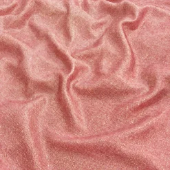 Metallic Burlap Table Napkins in Pink/Gold
