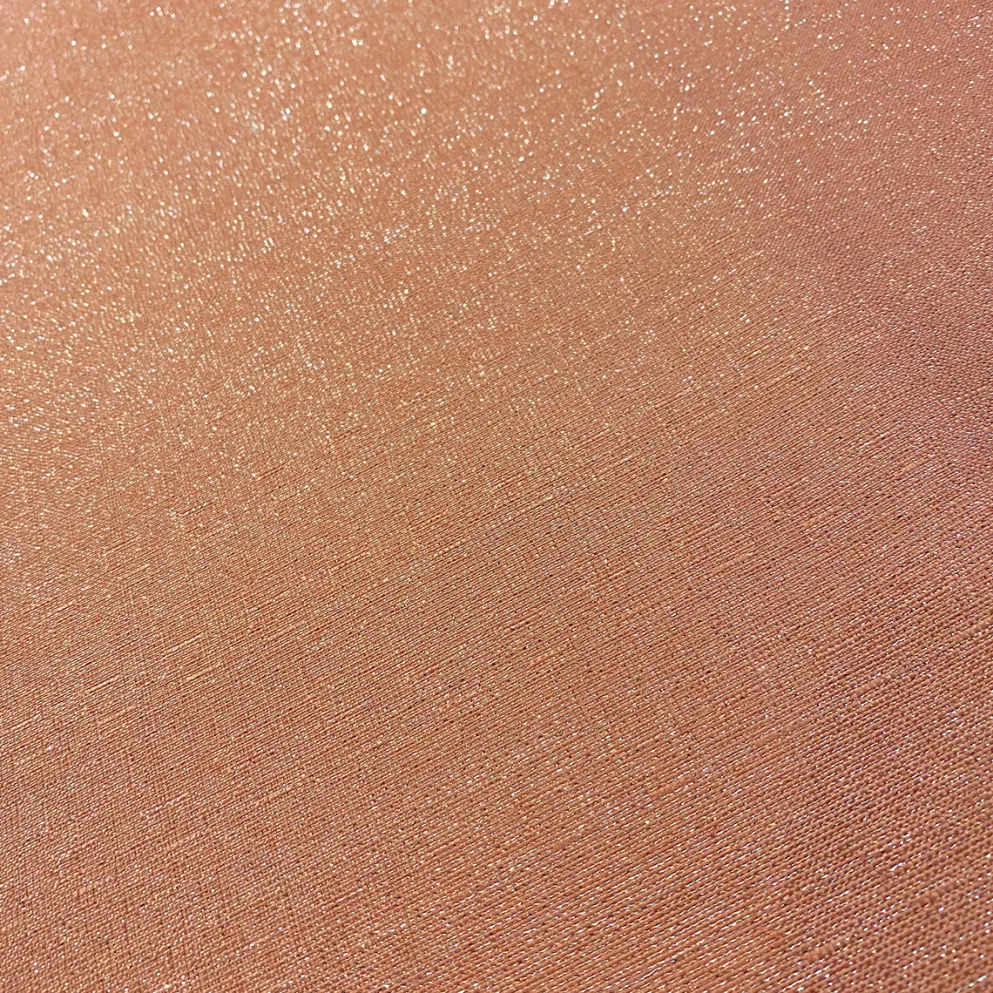Metallic Burlap Table Runner in Blush/Silver