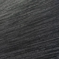 Metallic Burlap Table Runner in Black/Silver