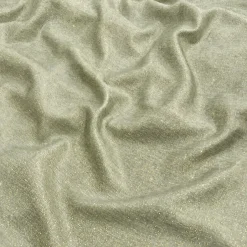 Metallic Burlap Table Runner in Sage/Gold