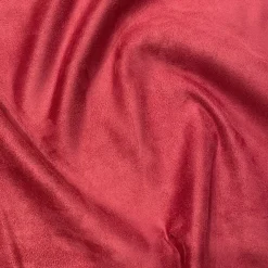 Microfiber Suede Table Linen in Red