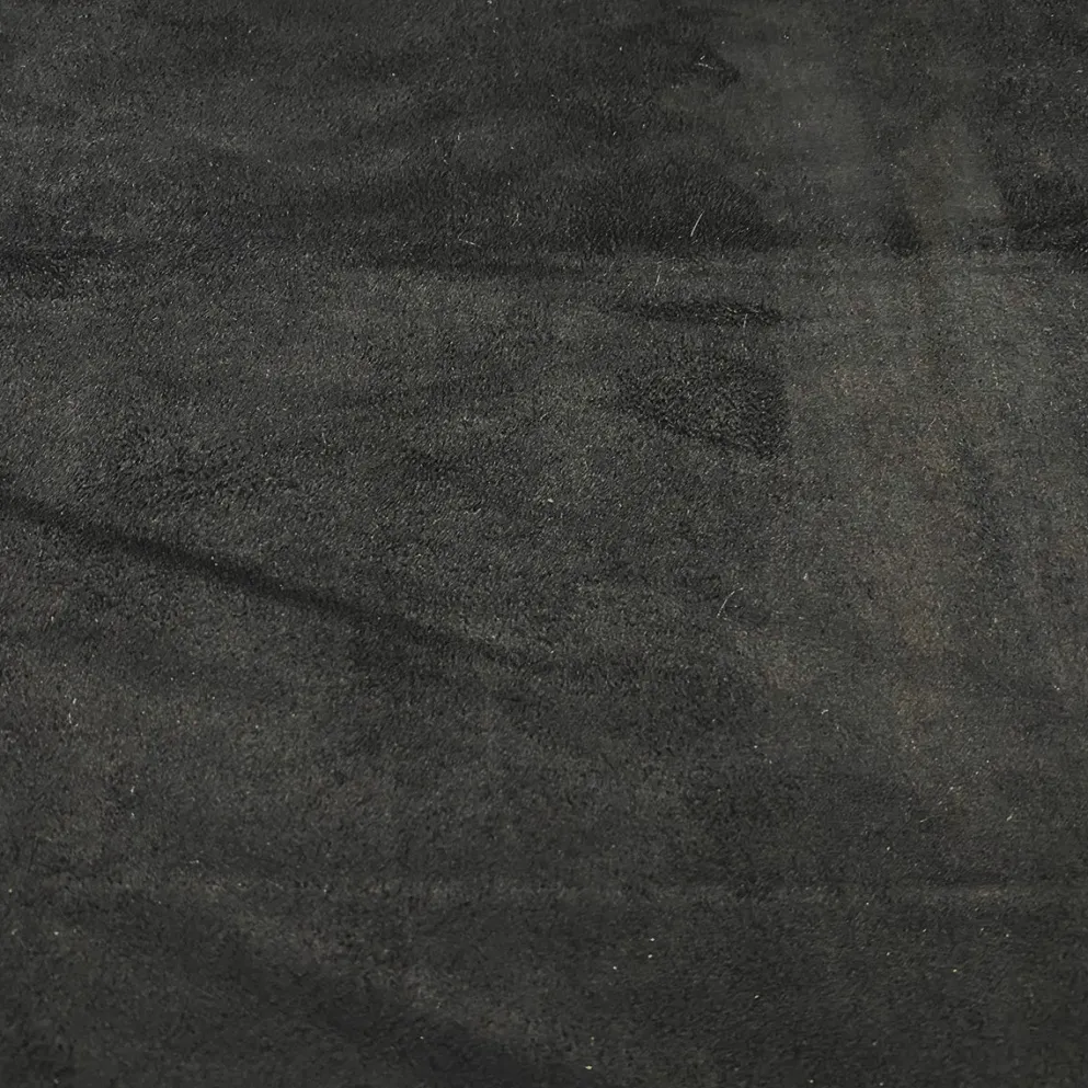 Microfiber Suede Table Linen in Black