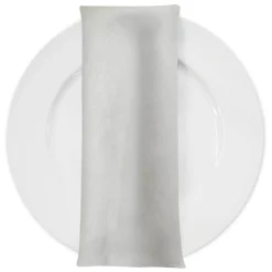 Microfiber Suede Table Napkin in Ivory