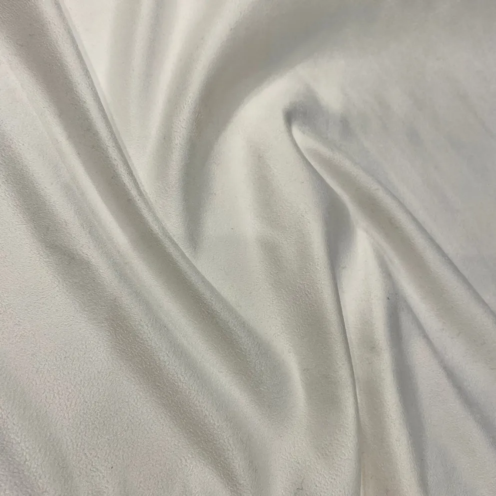 Microfiber Suede Table Napkin in White