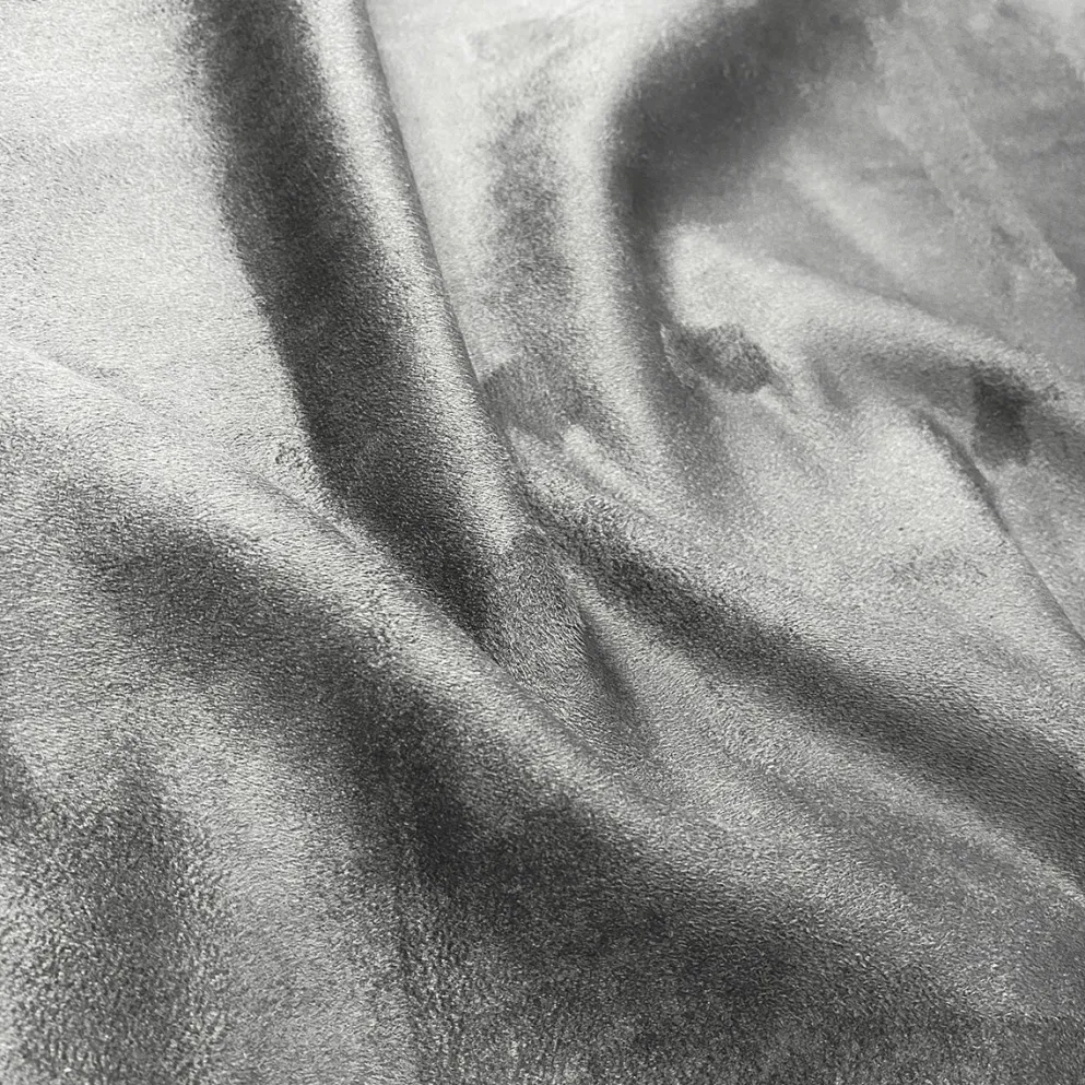 Microfiber Suede Table Napkin in Lt Grey