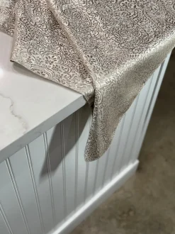 Miramar Jacquard Table Linen in Seafoam