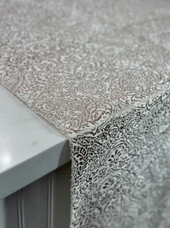 Miramar Jacquard Table Linen in Seafoam