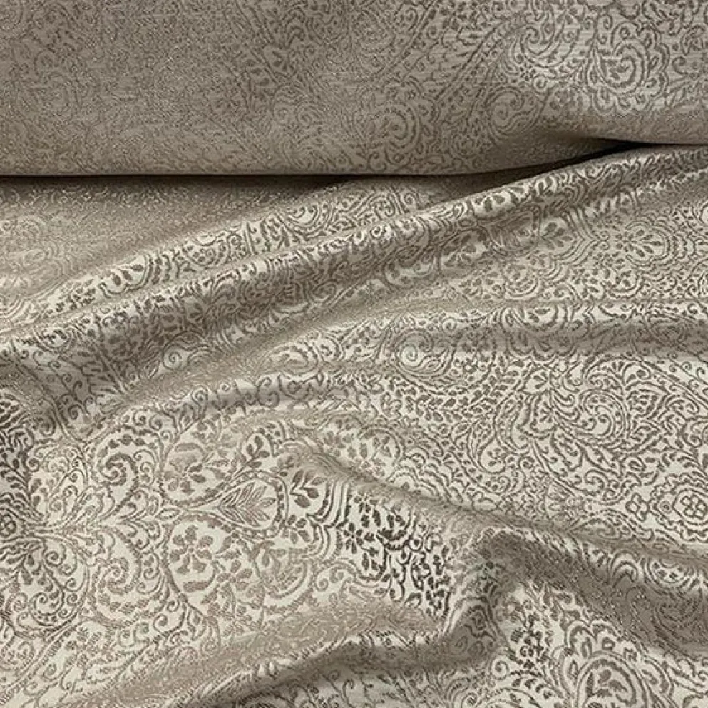 Miramar Jacquard Table Runner in Taupe
