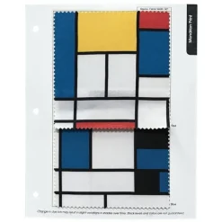 Mondrian (Poly Print) Table Linen in Red