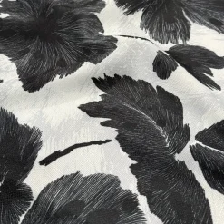 Mono Leaf (Slub Print) Table Linen