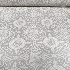Morocco Jacquard (Reversible) Table Linen in Grey