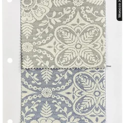 Morocco Jacquard (Reversible) Table Napkin in Grey