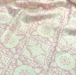 Morocco (Poly Print) Table Runner in Dusty Rose