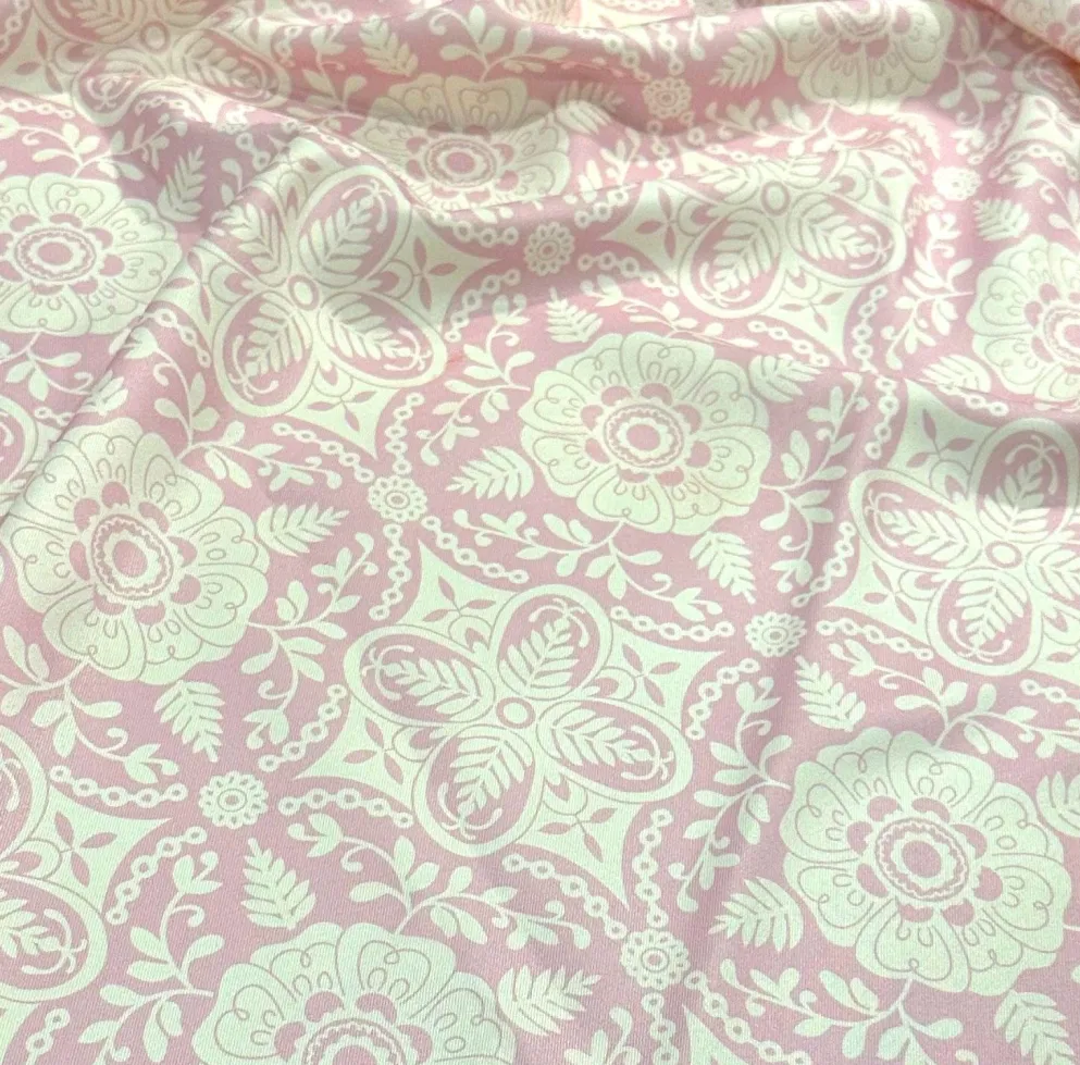 Morocco (Poly Print) Table Runner in Dusty Rose