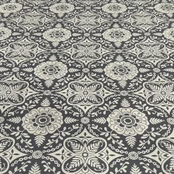 Morocco (Poly Print) Table Runner in Grey