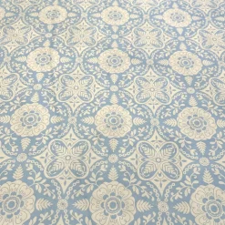 Morocco (Poly Print) Table Runner in Lt Blue