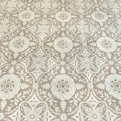 Morocco (Poly Print) Table Runner in Taupe