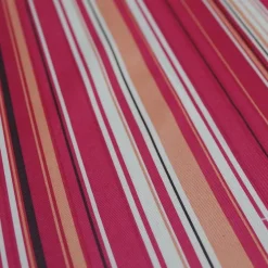 Multi-Color Stripe Table Runner in Bubblegum