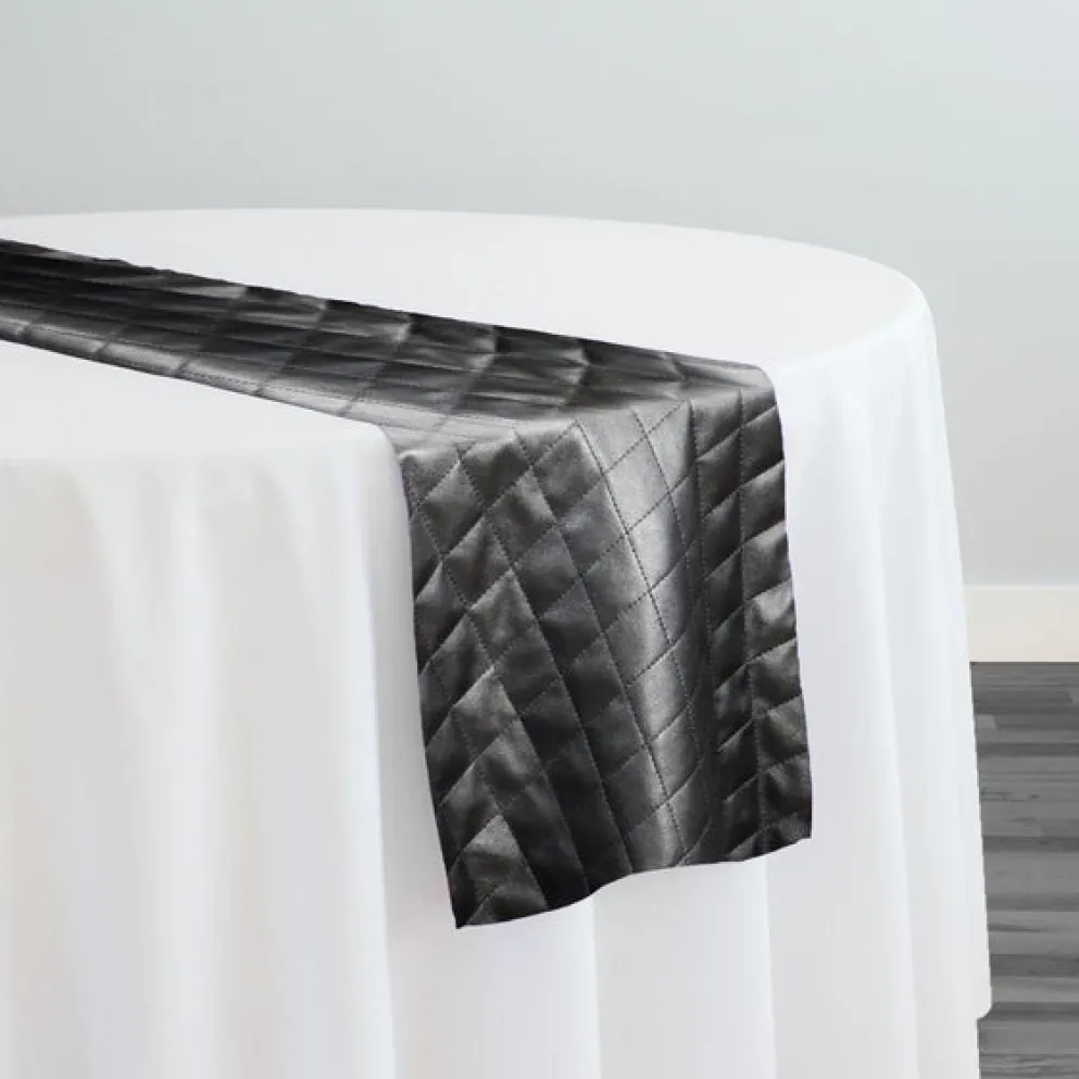Murano Quilt Table Runner in Black
