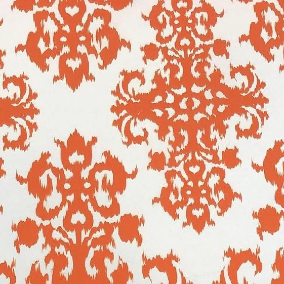 Newport Print (Dupioni) Table Runner in Orange