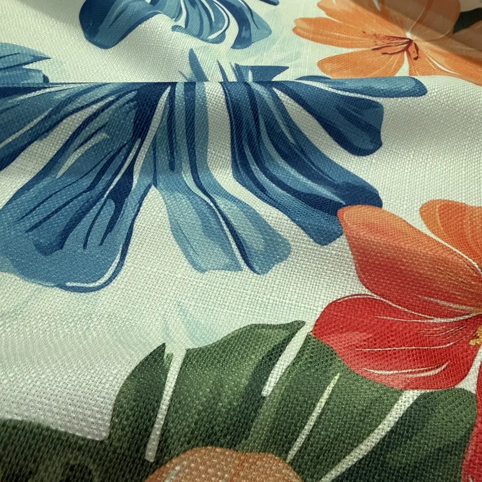 Palm Paradise (Slub Print) Table Napkin