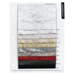 Panne (Crush) Velvet Table Napkin in Ivory