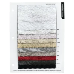Panne (Crush) Velvet Table Napkin in Charcoal