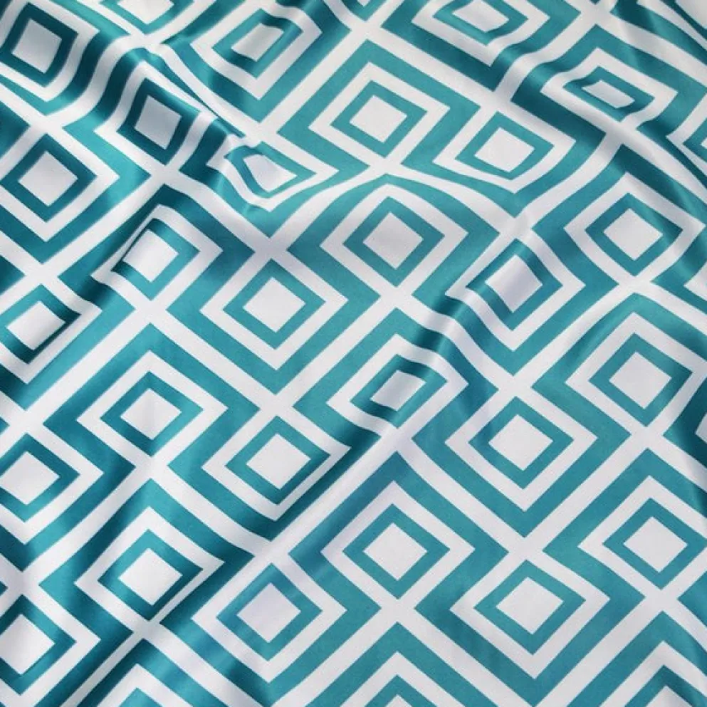 Paragon Print (Lamour) Table Linen in Jade