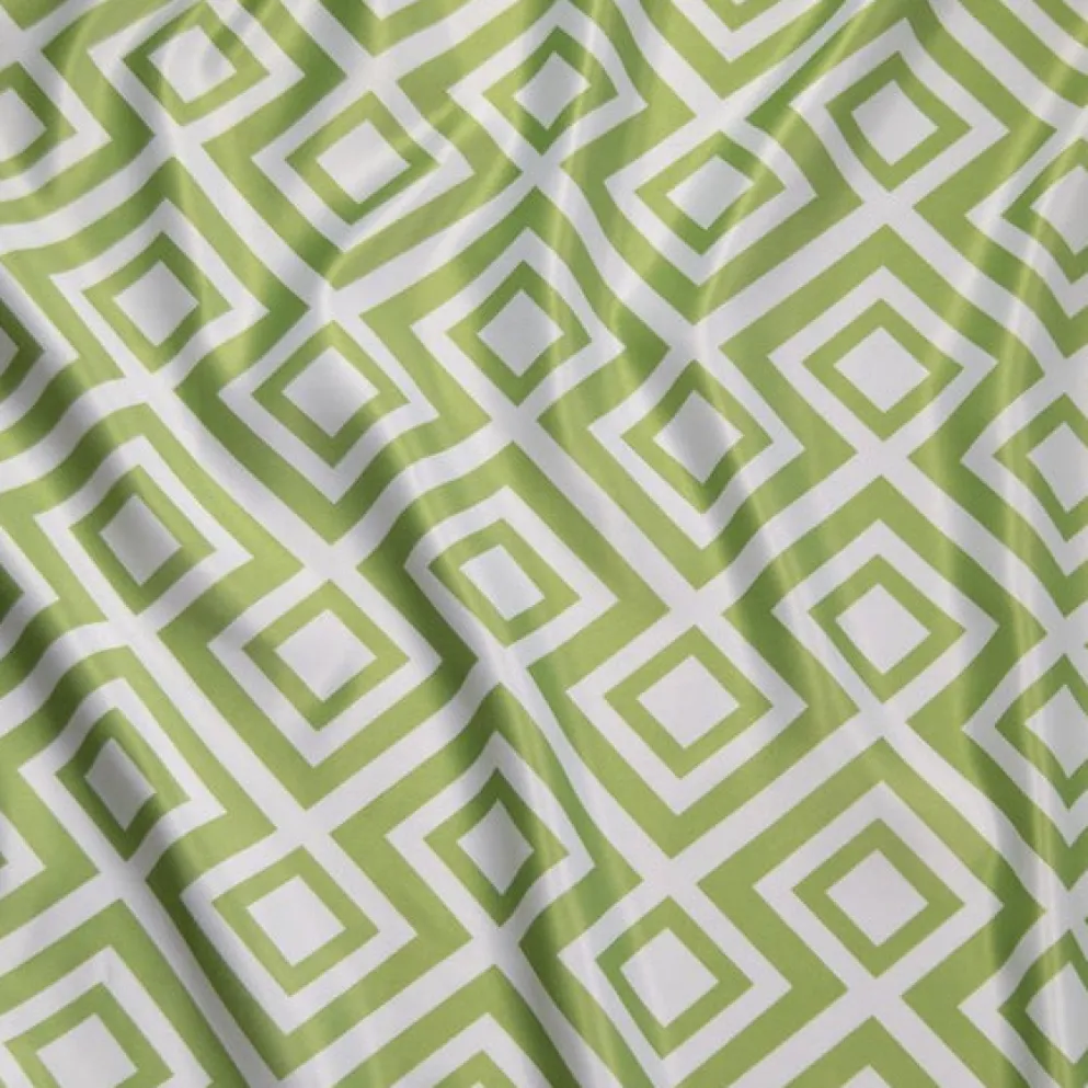 Paragon Print (Lamour) Table Linen in Avocado