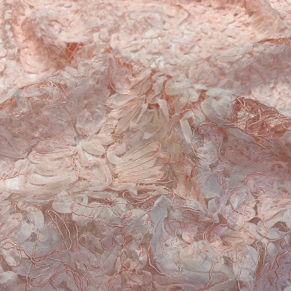 Patina Sheer Table Linen in Blush