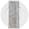 Patina Sheer (w/ Poly Lining) Table Napkin in Ivory