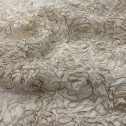 Patina Sheer (w/ Poly Lining) Table Napkin in Ivory