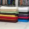 1pc - Damask Poly Table Linen 85"x85" Square - Fuchsia 1225
