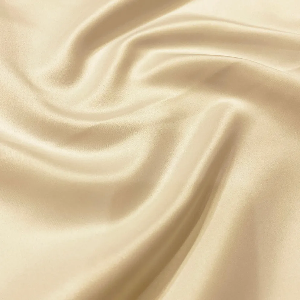 1pc - Lamour (Dull) Satin Table Linen 90" Round - Ivory 1114