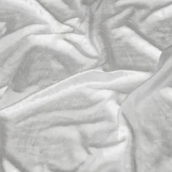 1pc - Lush Velvet Drapery Panel in White (14' Tall x 58