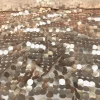 1pc - Payette Sequins Table Linen 108"x108" Square - Champagne