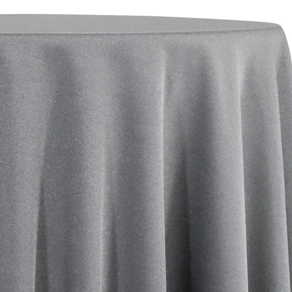 1pc - Premium Poly (Poplin) Table Linen in Grey 1310