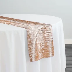 10pcs - Austrian Wave Satin Table Runner 14